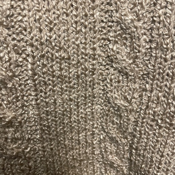 Jennifer Moore Womens Tan/buff Long Sleeves Button Front Cardigan Sweater M - Picture 11 of 16